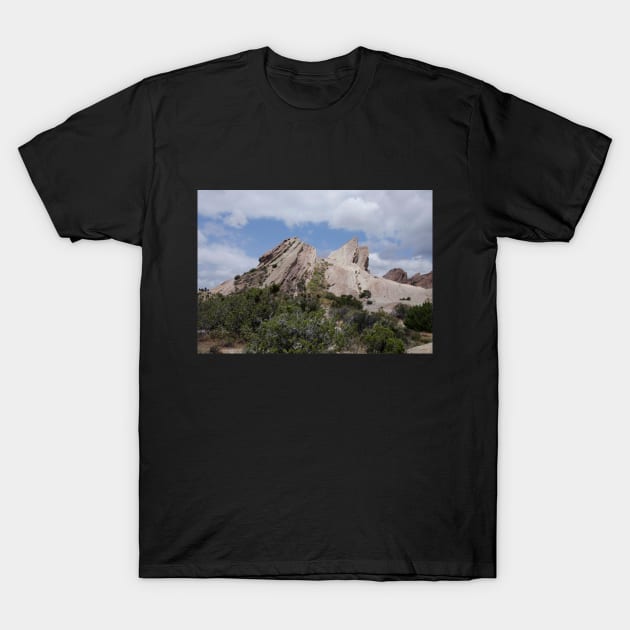 Vasquez Rocks Natural Area Park, California T-Shirt by nancy.hajjar@yahoo.com